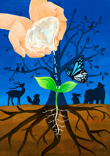 命　つなぐしずく