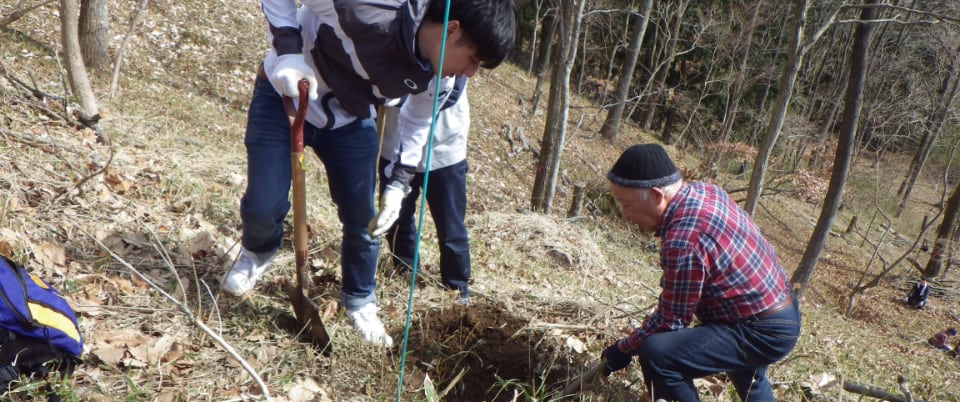保全活動に参加する